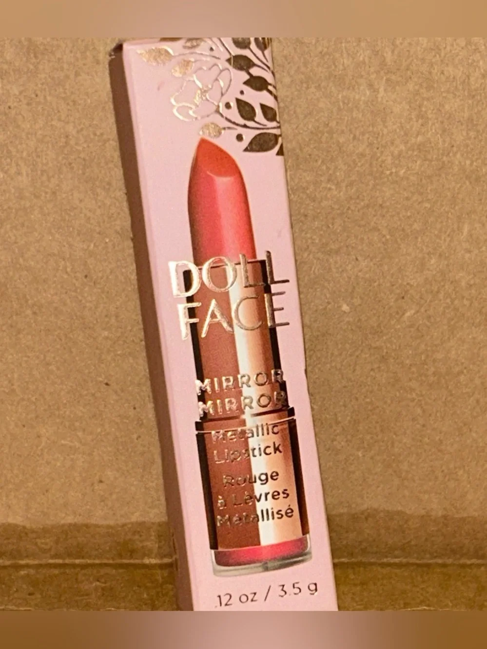 Doll Face in color “Magic Mirror” Metallic Lipstick